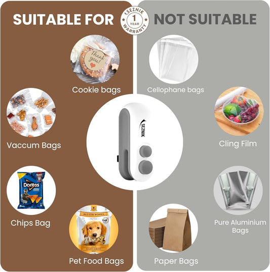 FreshSeal™ Mini Bag Sealer